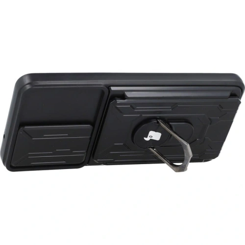 Kup Bizon Case Camshield Kartensteckplatz Ring Samsung Galaxy S21 FE schwarz - BIZ7715 - {ean13} - Sklep Home Screen