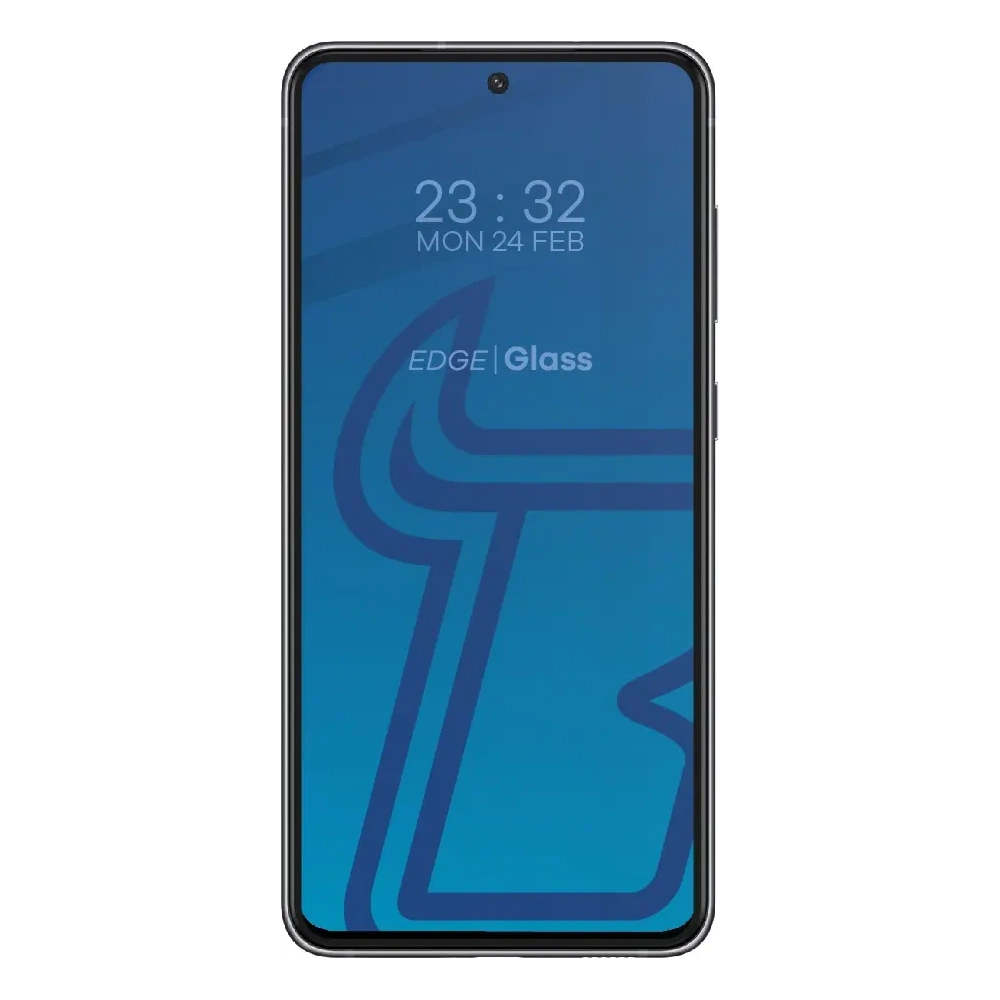 Szkło hartowane Bizon Glass Edge do Samsung Galaxy S21 FE czarne