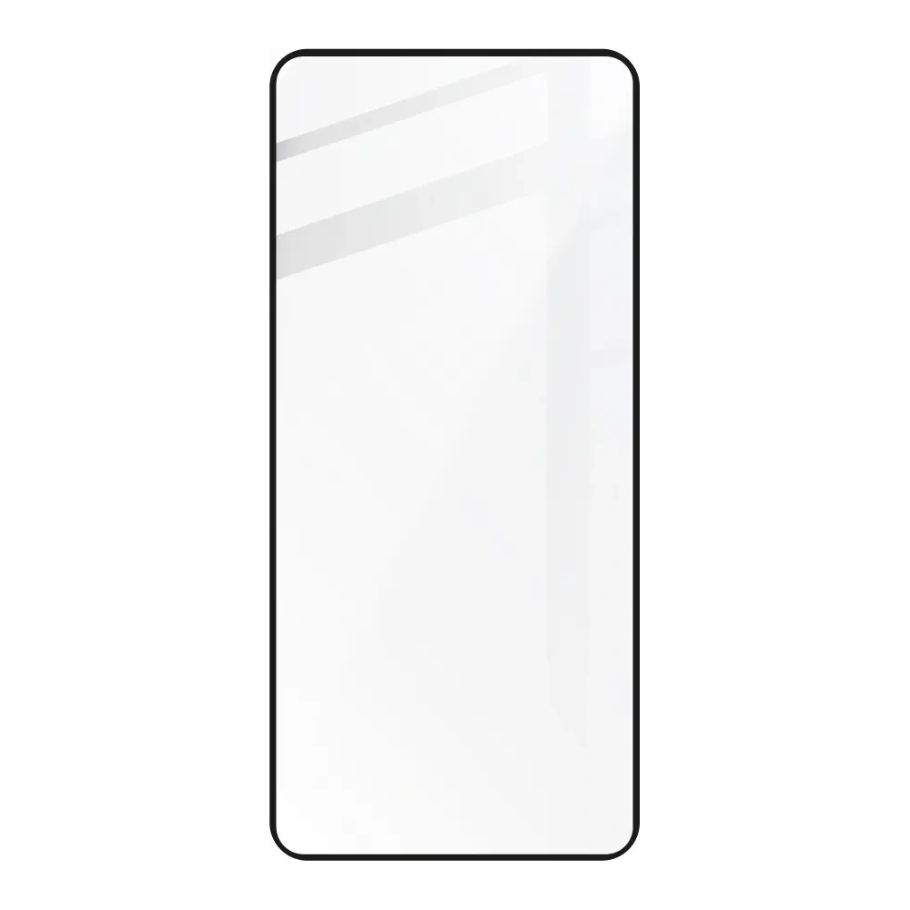 Szkło hartowane Bizon Glass Edge do Samsung Galaxy S21 FE czarne