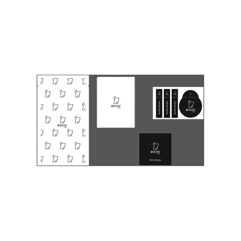 Szkło hartowane Bizon Glass Edge do Samsung Galaxy S21 FE czarne