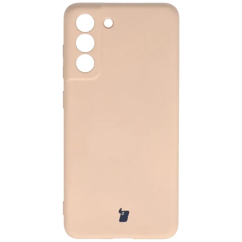 Etui Bizon Case Silicone do Samsung Galaxy S21 FE jasnoróżowe