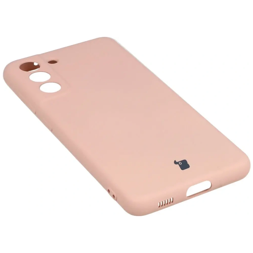 Etui Bizon Case Silicone do Samsung Galaxy S21 FE jasnoróżowe
