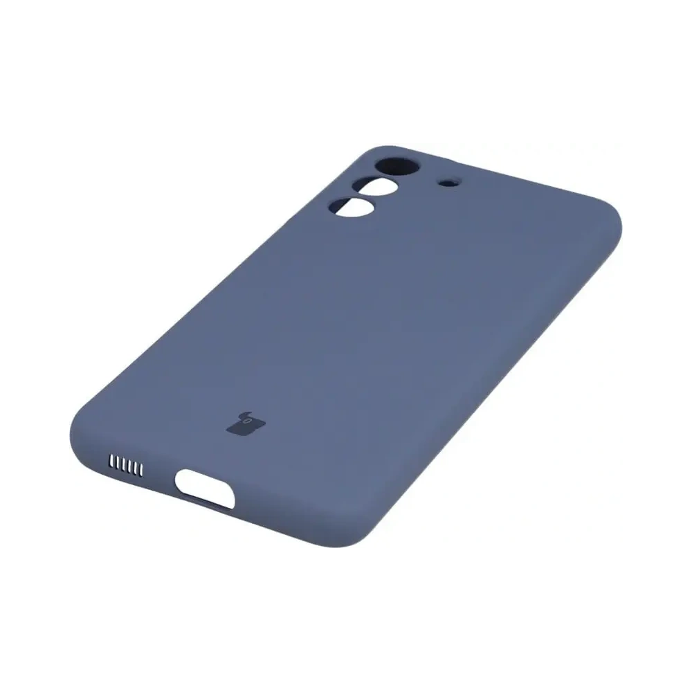 Etui Bizon Case Silicone do Samsung Galaxy S21 FE szare