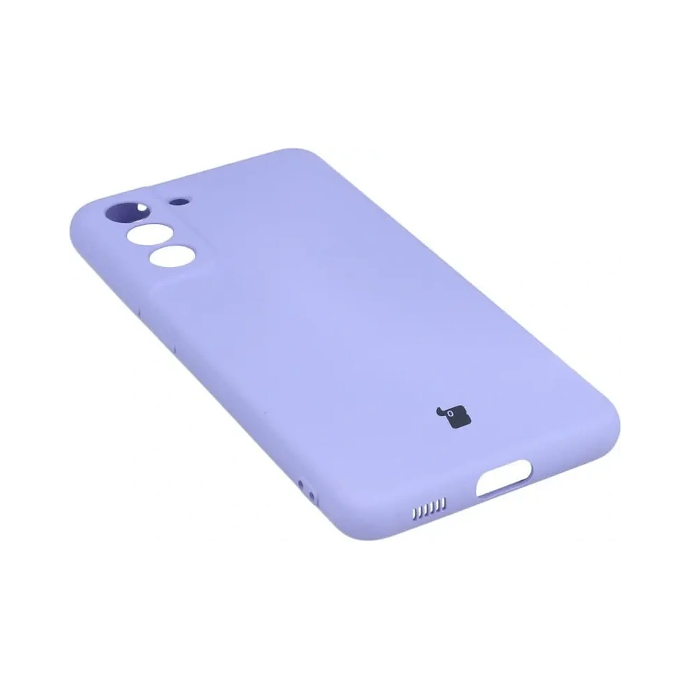 Etui Bizon Case Silicone do Samsung Galaxy S21 FE fioletowe