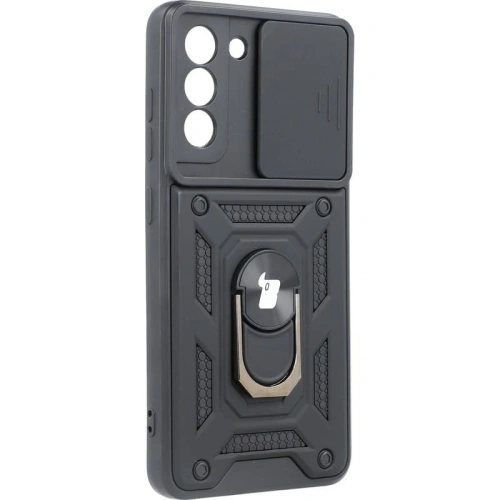 Kup Bizon Case CamShield Ring Samsung Galaxy S21 FE schwarz - BIZ7721 - {ean13} - Sklep Home Screen