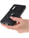 Kup Bizon Case CamShield Ring Samsung Galaxy S21 FE schwarz - BIZ7721 - {ean13} - Sklep Home Screen