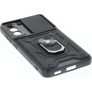 Kup Etui Bizon Case CamShield Ring do Samsung Galaxy S21 FE czarne - BIZ7721 - {ean13} - Sklep Home Screen