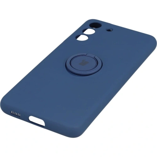Kup Bizon Case inel din silicon Samsung Galaxy S21 FE albastru marin - BIZ7722 - {ean13} - Sklep Home Screen
