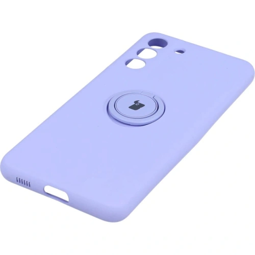 Kup Etui Bizon Case Silicone Ring do Samsung Galaxy S21 FE fioletowe - BIZ7723 - {ean13} - Sklep Home Screen