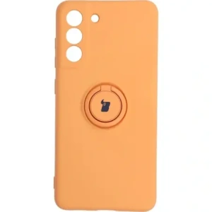 Kup Bizon Case inel din silicon Samsung Galaxy S21 FE portocalie - BIZ7725 - {ean13} - Sklep Home Screen