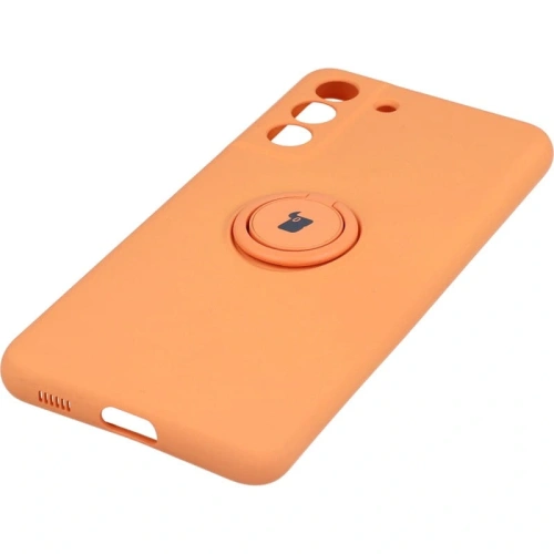 Buy Bizon Case Silicone Ring Samsung Galaxy S21 FE orange - BIZ7725 - {ean13} - Home Screen Store Europe