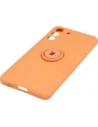 Kup Bizon Case Szilikon Gyűrű Samsung Galaxy S21 FE narancssárga - BIZ7725 - {ean13} - Sklep Home Screen