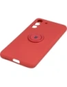 Kup Bizon Case Silikonring Samsung Galaxy S21 FE dunkelrosa - BIZ7726 - {ean13} - Sklep Home Screen