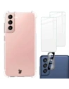 Kup Bizon Case Clear Pack carcasa + 2x sticlă de protecție + sticlă pentru lentilă Samsung Galaxy S21 FE clar - BIZ1515 - {ean13} - Sklep Home Screen