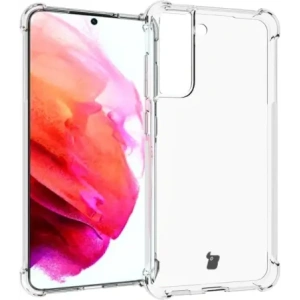 Kup Bizon Case Clear Pack carcasa + 2x sticlă de protecție + sticlă pentru lentilă Samsung Galaxy S21 FE clar - BIZ1515 - {ean13} - Sklep Home Screen