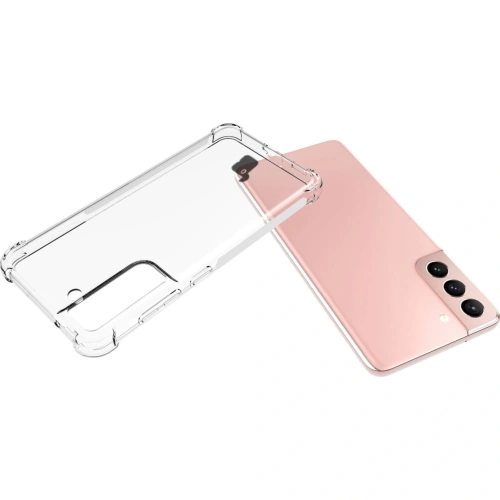 Kup Bizon Case Clear Pack carcasa + 2x sticlă de protecție + sticlă pentru lentilă Samsung Galaxy S21 FE clar - BIZ1515 - {ean13} - Sklep Home Screen