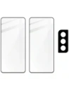 Buy Bizon Glass Edge 2x tempered glass + lens protection Samsung Galaxy S21 Plus 5G black - BIZ7727 - {ean13} - Home Screen Store Europe