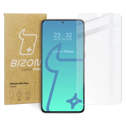 Buy Bizon Glass Clear Samsung Galaxy S21 Plus - BIZ1517 - {ean13} - Home Screen Store Europe