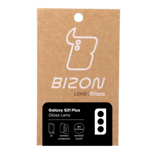 Buy Bizon Glass Lens Samsung Galaxy S21 Plus [2 PACK] - BIZ1518 - {ean13} - Home Screen Store Europe
