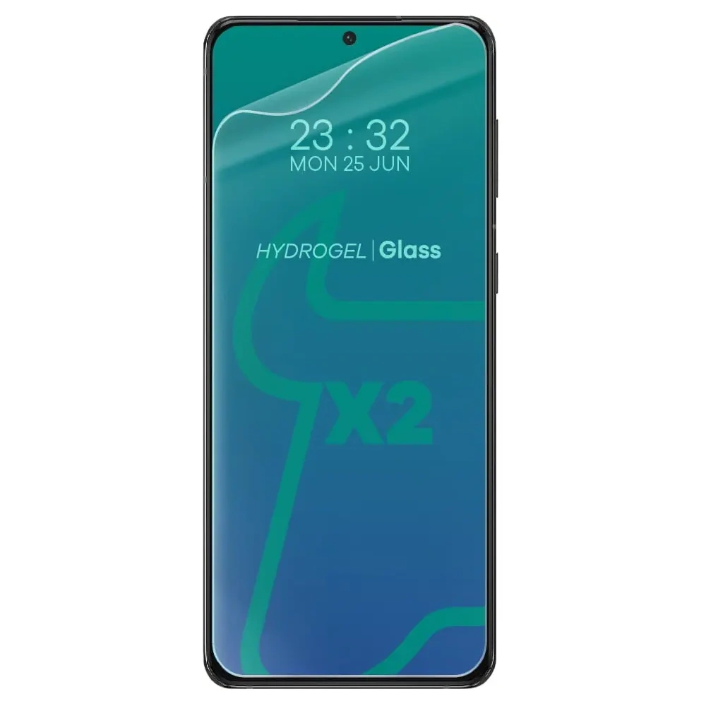 Folia hydrożelowa na ekran Bizon Glass Hydrogel Samsung Galaxy S21 Plus [2 PACK]
