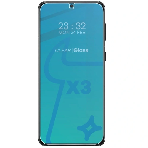 Buy Bizon Glass Clear tempered glass - 3 pcs. + lens glass Samsung Galaxy S21 Plus 5G - BIZ1520 - {ean13} - Home Screen Store Europe