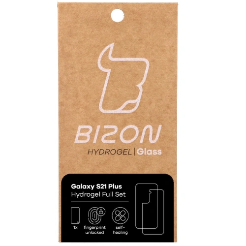 Kup Folia hydrożelowa na tył i przód Bizon Glass Hydrogel Samsung Galaxy S21 Plus - BIZ7728 - {ean13} - Sklep Home Screen