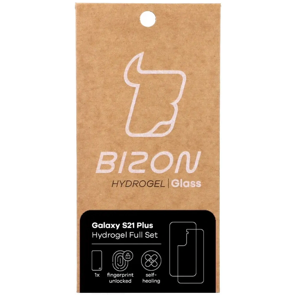 Folia hydrożelowa na tył i przód Bizon Glass Hydrogel Samsung Galaxy S21 Plus
