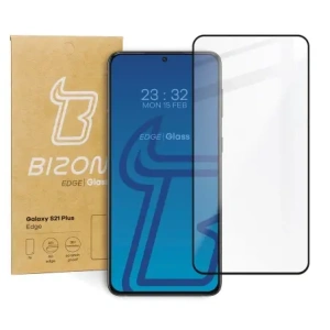 Kup Szkło hartowane Bizon Glass Edge do Samsung Galaxy S21 Plus czarne - BIZ7730 - {ean13} - Sklep Home Screen