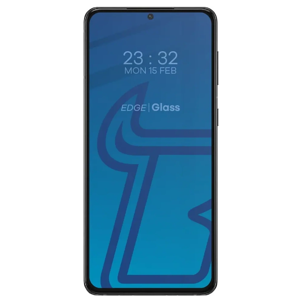 Szkło hartowane Bizon Glass Edge do Samsung Galaxy S21 Plus czarne