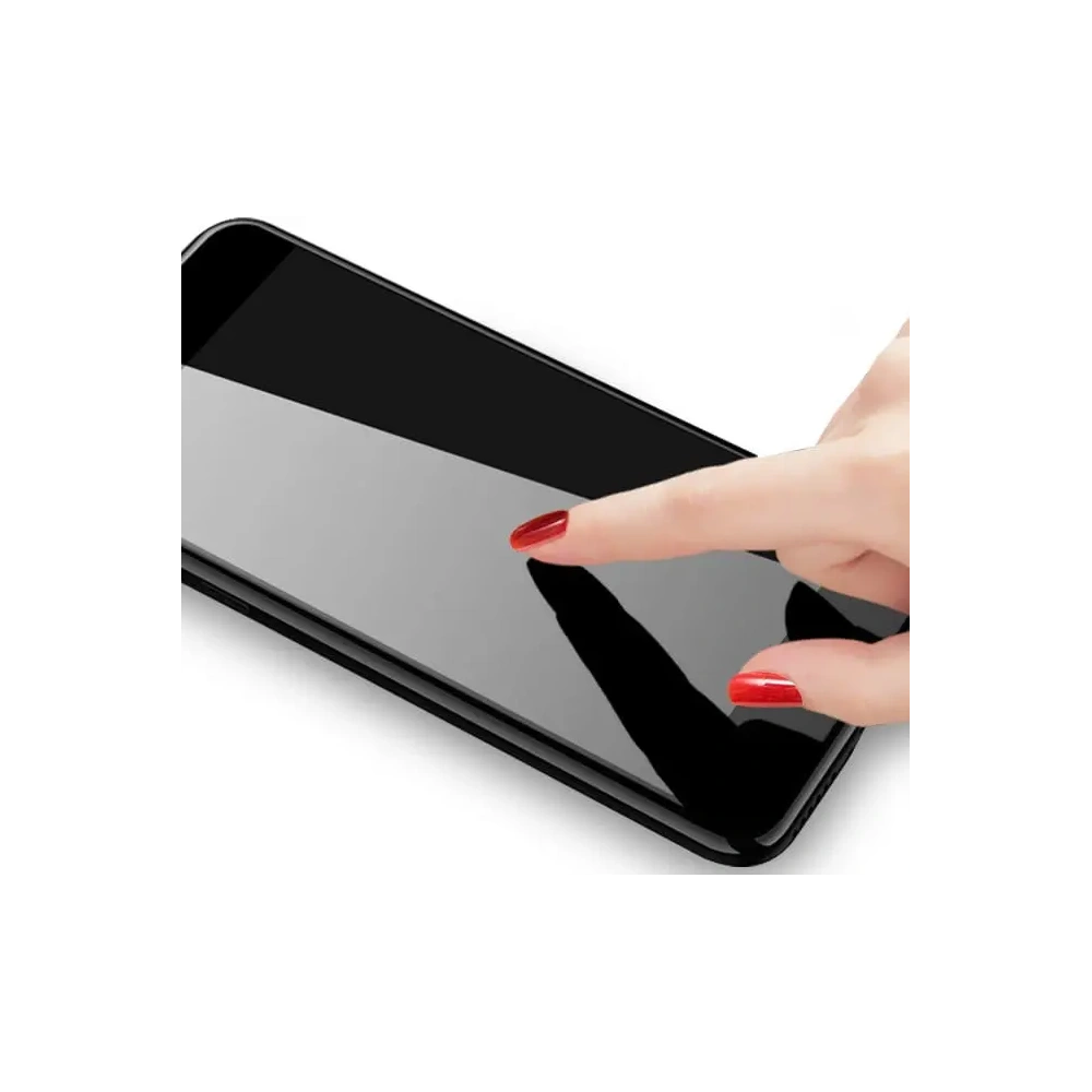 Szkło hartowane Bizon Glass Edge do Samsung Galaxy S21 Plus czarne