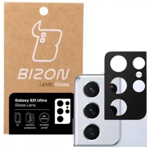Buy Bizon Glass Lens Samsung Galaxy S21 Ultra [2 PACK] - BIZ1524 - {ean13} - Home Screen Store Europe