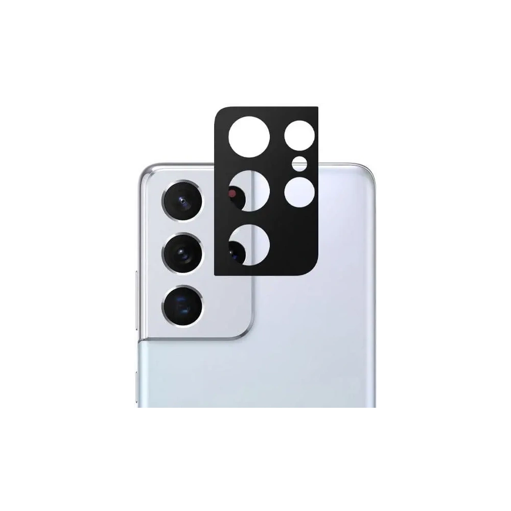 Szkło na aparat Bizon Glass Lens do Samsung Galaxy S21 Ultra [2 PACK]