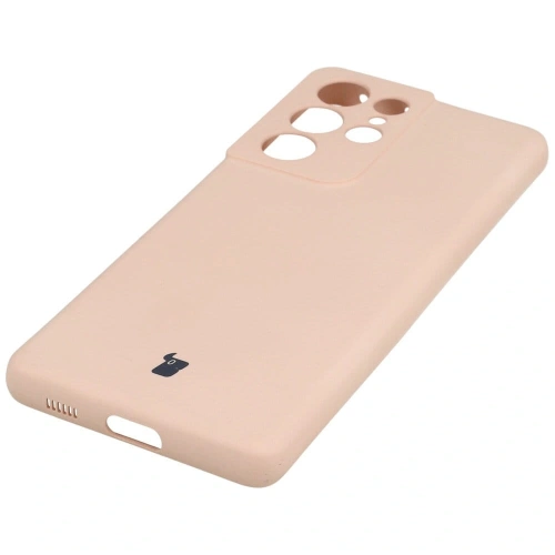 Kup Etui Bizon Case Silicone do Samsung Galaxy S21 Ultra jasnoróżowe - BIZ1526 - {ean13} - Sklep Home Screen