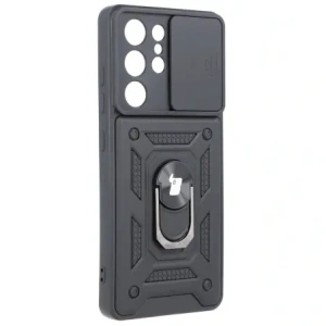 Buy Bizon Case CamShield Ring Samsung Galaxy S21 Ultra black - BIZ7733 - {ean13} - Home Screen Store Europe