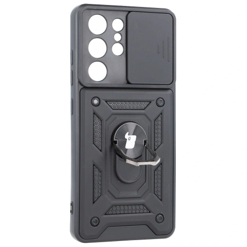 Kup Bizon Case CamShield Ring Samsung Galaxy S21 Ultra fekete - BIZ7733 - {ean13} - Sklep Home Screen