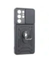 Kup Bizon Case CamShield Ring Samsung Galaxy S21 Ultra negru - BIZ7733 - {ean13} - Sklep Home Screen