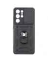 Kup Bizon Case CamShield Ring Samsung Galaxy S21 Ultra negru - BIZ7733 - {ean13} - Sklep Home Screen