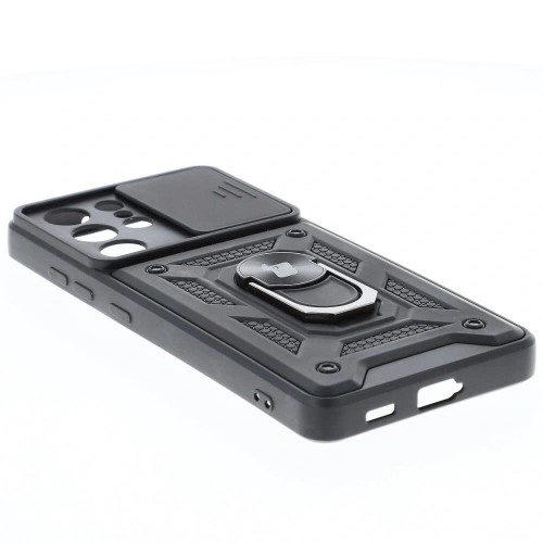 Kup Bizon Case CamShield Ring Samsung Galaxy S21 Ultra negru - BIZ7733 - {ean13} - Sklep Home Screen