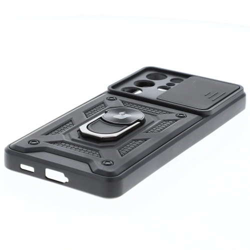 Kup Bizon Case CamShield Ring Samsung Galaxy S21 Ultra negru - BIZ7733 - {ean13} - Sklep Home Screen