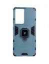 Bizon Case Armor Ring Samsung Galaxy S21 Ultra blau