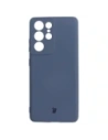 Bizon Case Silikon Samsung Galaxy S21 Ultra grau