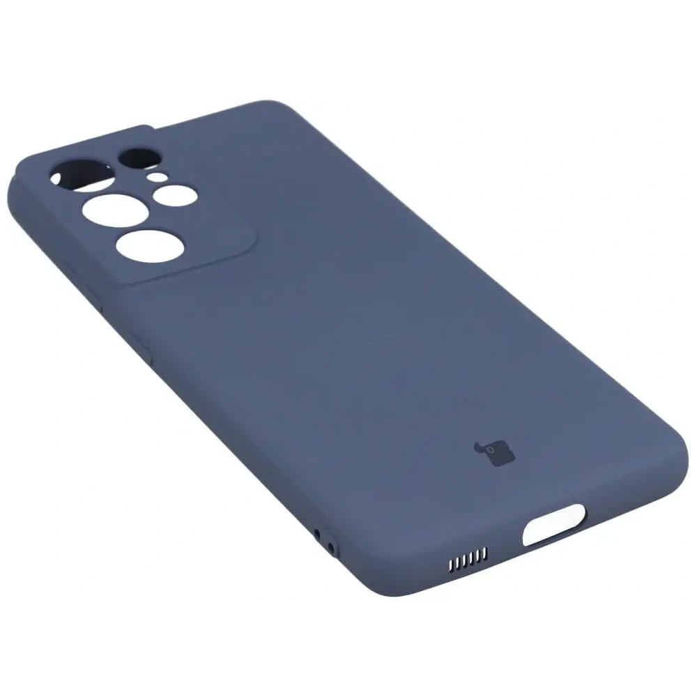 Etui Bizon Case Silicone do Samsung Galaxy S21 Ultra szare