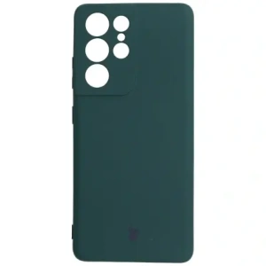 Buy Bizon Case Silicone Samsung Galaxy S21 Ultra dark green - BIZ7736 - {ean13} - Home Screen Store Europe