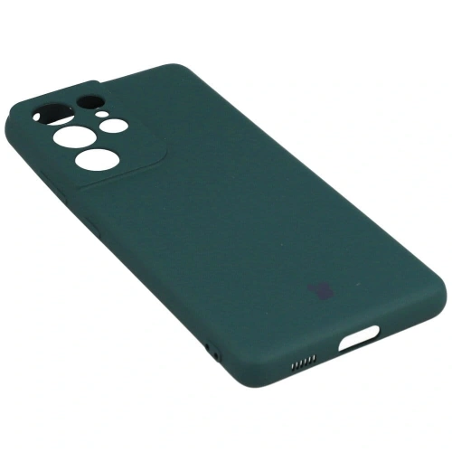 Kup Bizon Case Silikon Samsung Galaxy S21 Ultra dunkelgrün - BIZ7736 - {ean13} - Sklep Home Screen