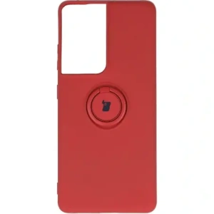 Buy Bizon Case Silicone Ring Samsung Galaxy S21 Ultra dark pink - BIZ7737 - {ean13} - Home Screen Store Europe