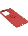 Kup Bizon Case Silikonring Samsung Galaxy S21 Ultra dunkelrosa - BIZ7737 - {ean13} - Sklep Home Screen