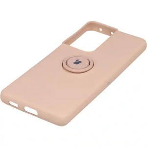 Buy Bizon Case Silicone Ring Samsung Galaxy S21 Ultra light pink - BIZ7738 - {ean13} - Home Screen Store Europe