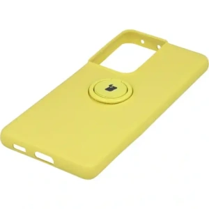 Buy Bizon Case Silicone Ring Samsung Galaxy S21 Ultra yellow - BIZ7739 - {ean13} - Home Screen Store Europe