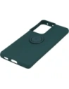 Buy Bizon Case Silicone Ring Samsung Galaxy S21 Ultra dark green - BIZ7742 - {ean13} - Home Screen Store Europe