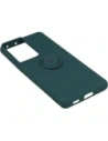 Buy Bizon Case Silicone Ring Samsung Galaxy S21 Ultra dark green - BIZ7742 - {ean13} - Home Screen Store Europe